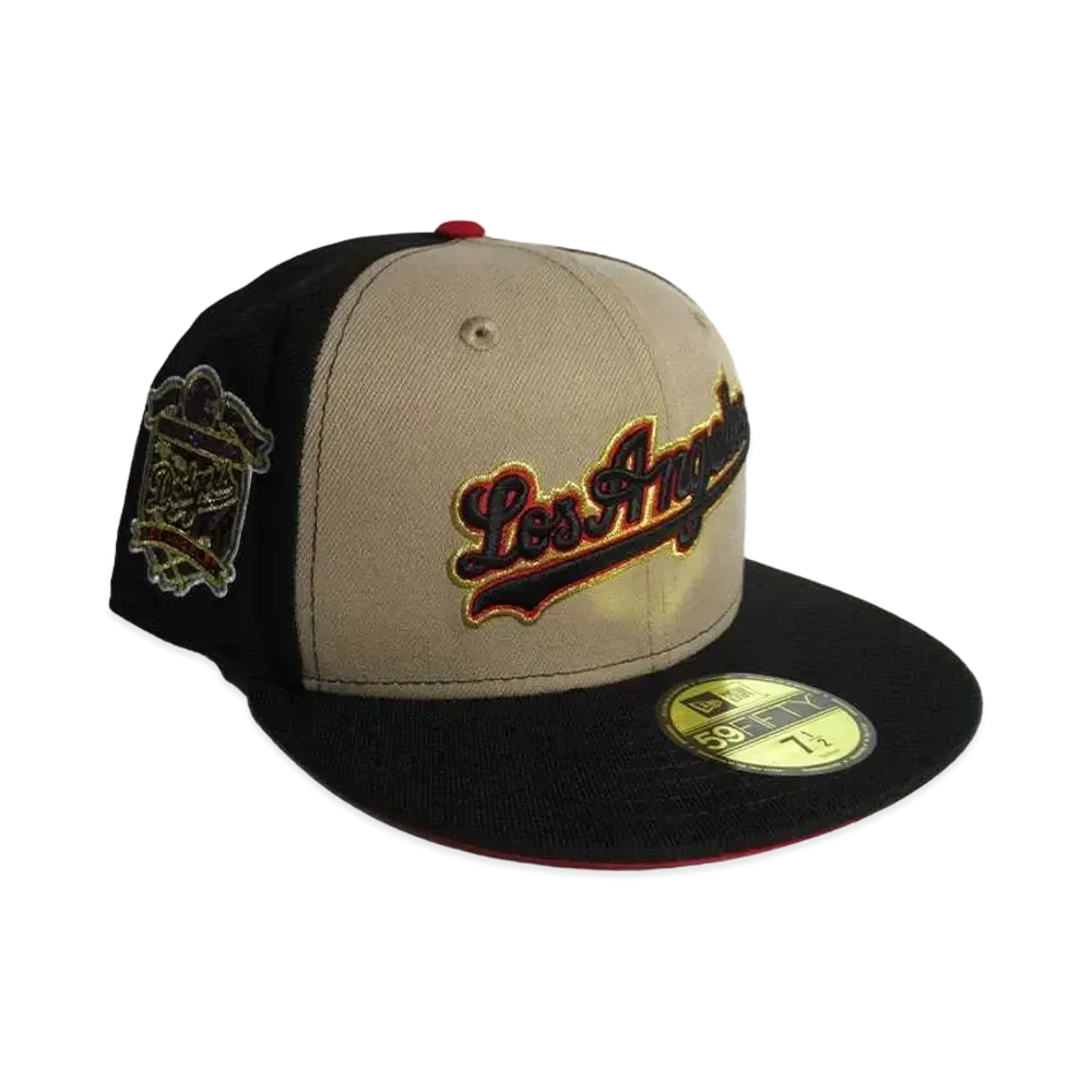 NEW ERA x DPW Exclusive 59fifty Los Angeles Dodgers "Black"
