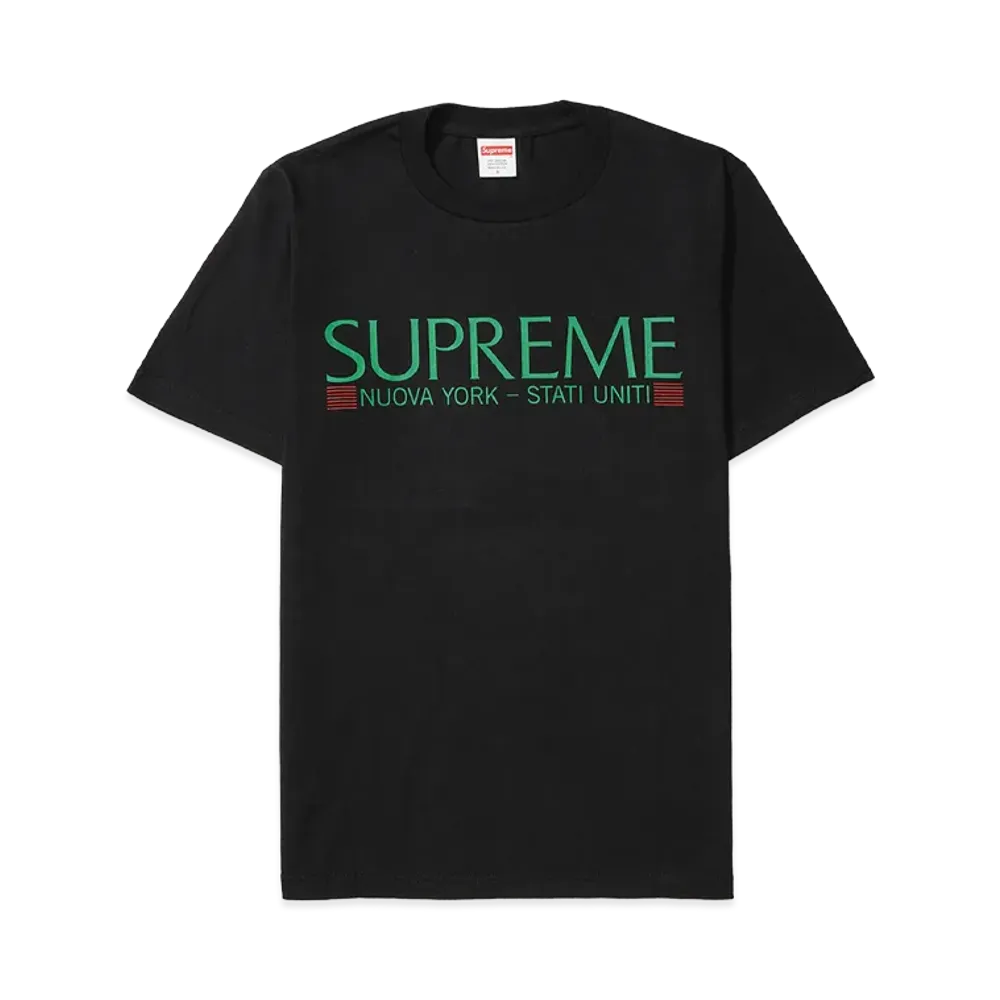 Supreme Nuova York Tee "Black"