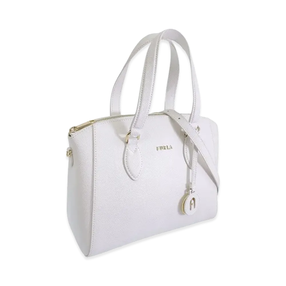 FURLA Minerva-Satchel S Bag "White"