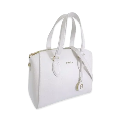 FURLA Minerva-Satchel S Bag "White"
