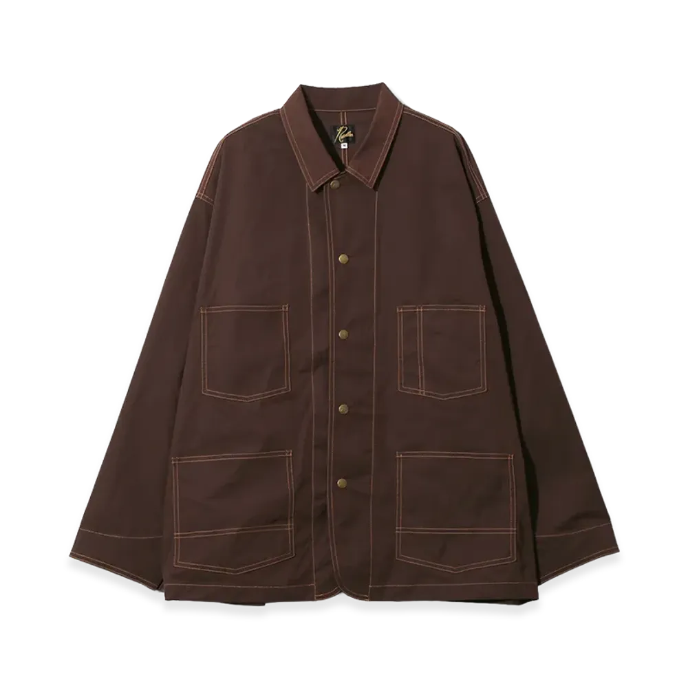 NEEDLES Coverall - Memory Poly Taffeta "Brown"