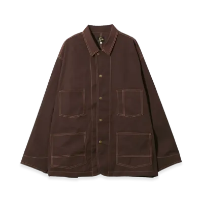 NEEDLES Coverall - Memory Poly Taffeta "Brown"