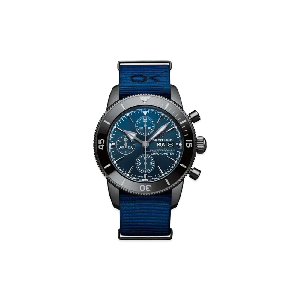 BREITLING SUPEROCEAN HERITAGE CHRONOGRAPH 44 OUTERKNOWN "Blue"