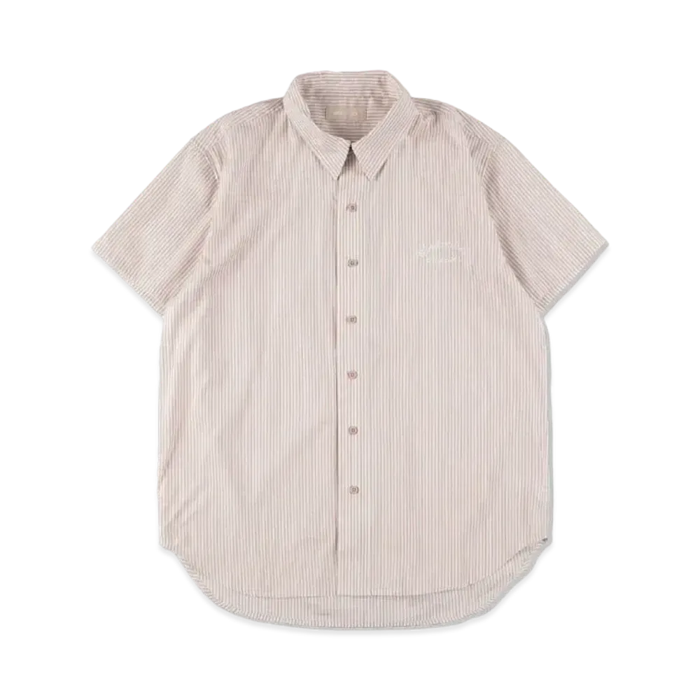 WIND AND SEA BYT (STRIPE) S/S Shirt "Ivory"