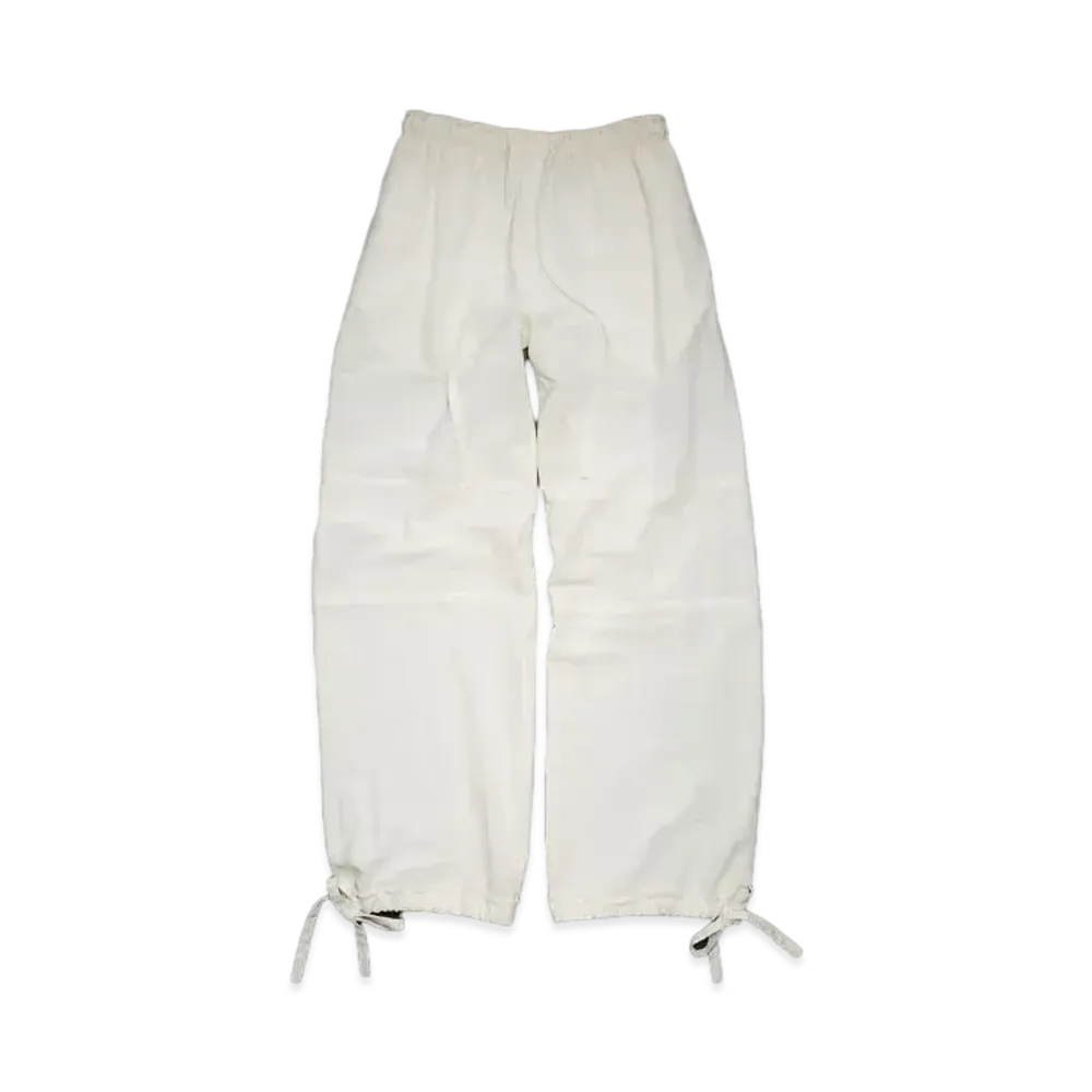 Acne Studios Relaxed Drawstring Trousers "Warm White"