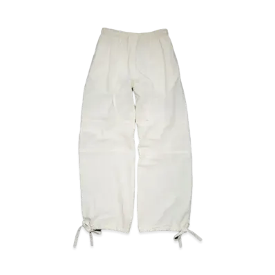 Acne Studios Relaxed Drawstring Trousers "Warm White"
