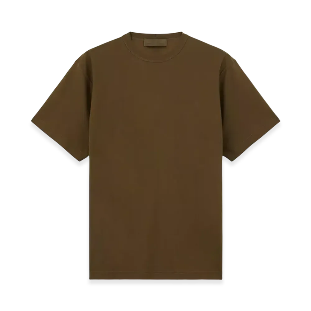 Stone Island 205F8 Mercerized Cotton Jersey Stone Island Ghost Slim-Fit Short-Sleeve T-Shirt with Print - 24FW "Military Green"