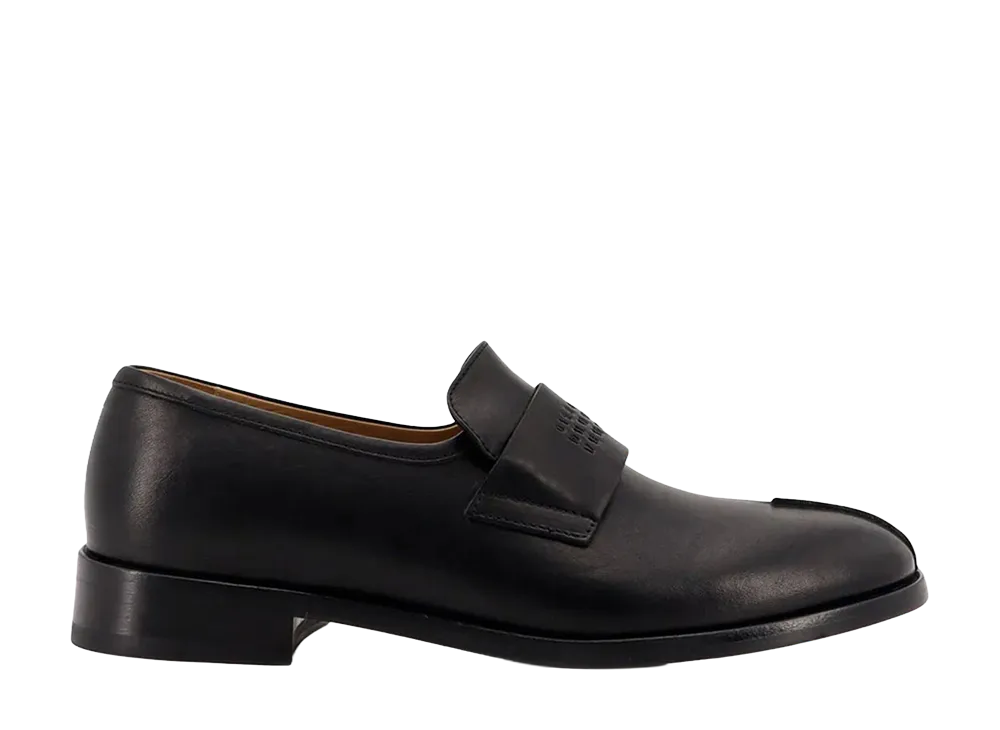 MM6 Maison Margiela New Classic Stitch Moccasin "Black"