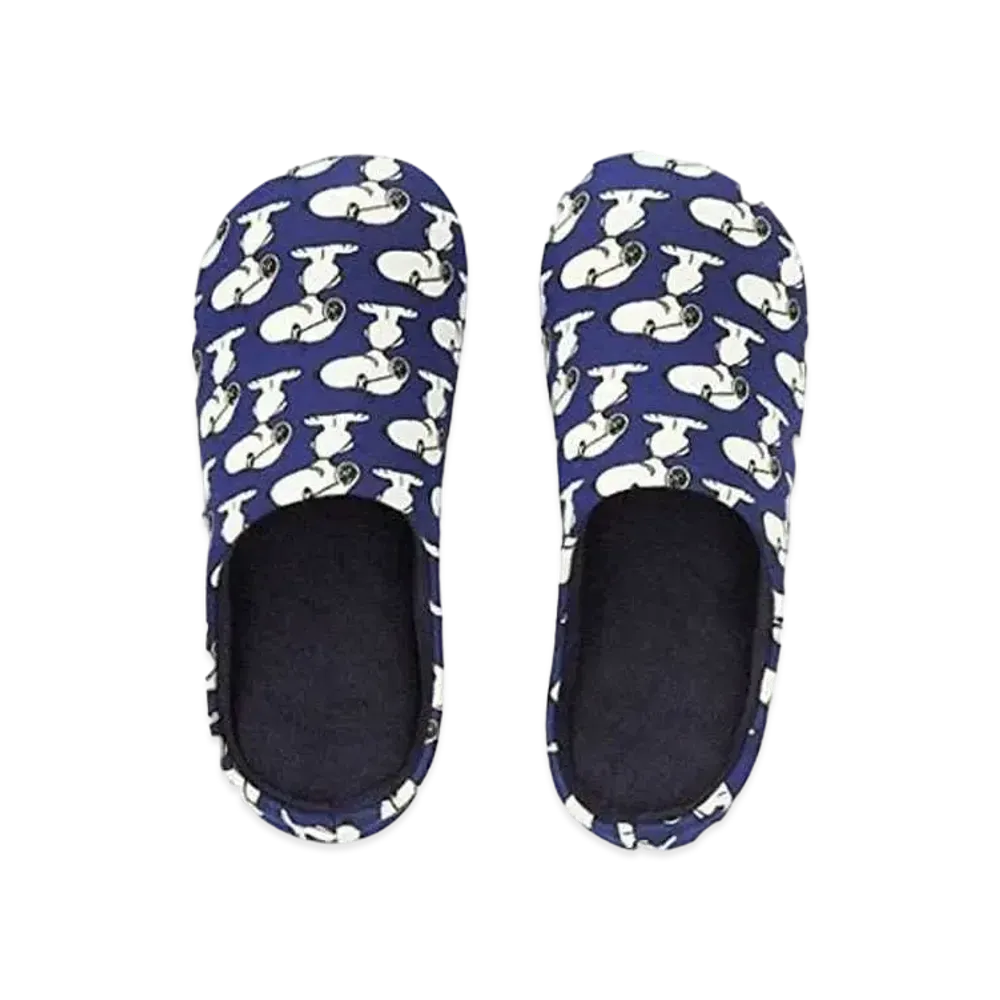 Uniqlo x KAWS x Peanuts Snoopy Room Shoes "Navy"