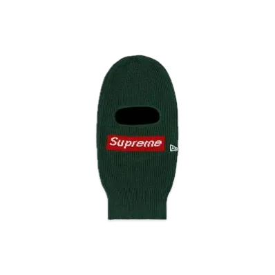 Supreme New Era Box Logo Balaclava "Green"