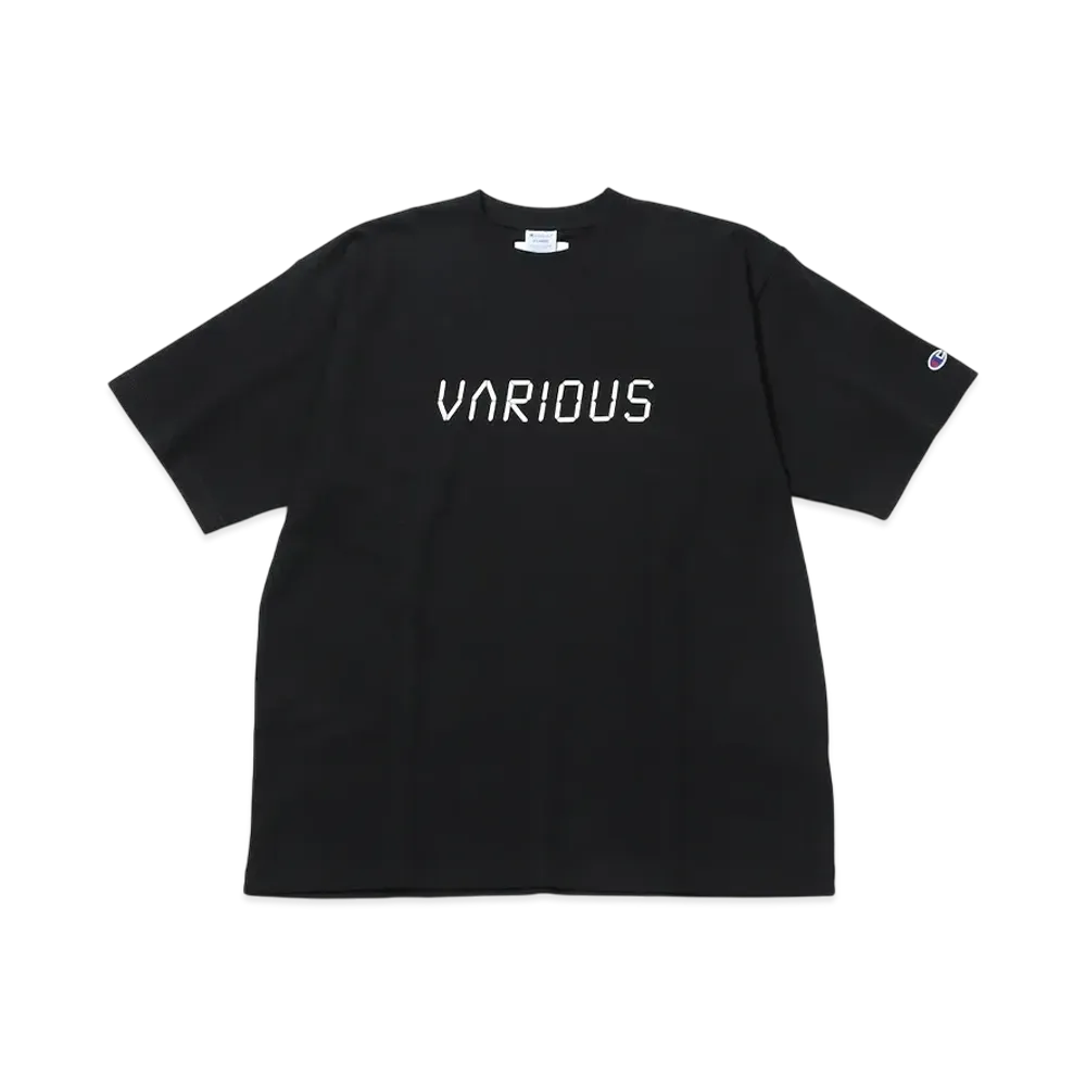 V.A. x Champion SS Tee #8 "Black"