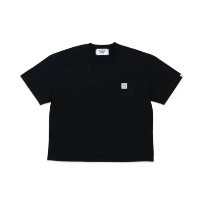 Perfect Ribs Basic Short Sleeve T-Shirts "Black"