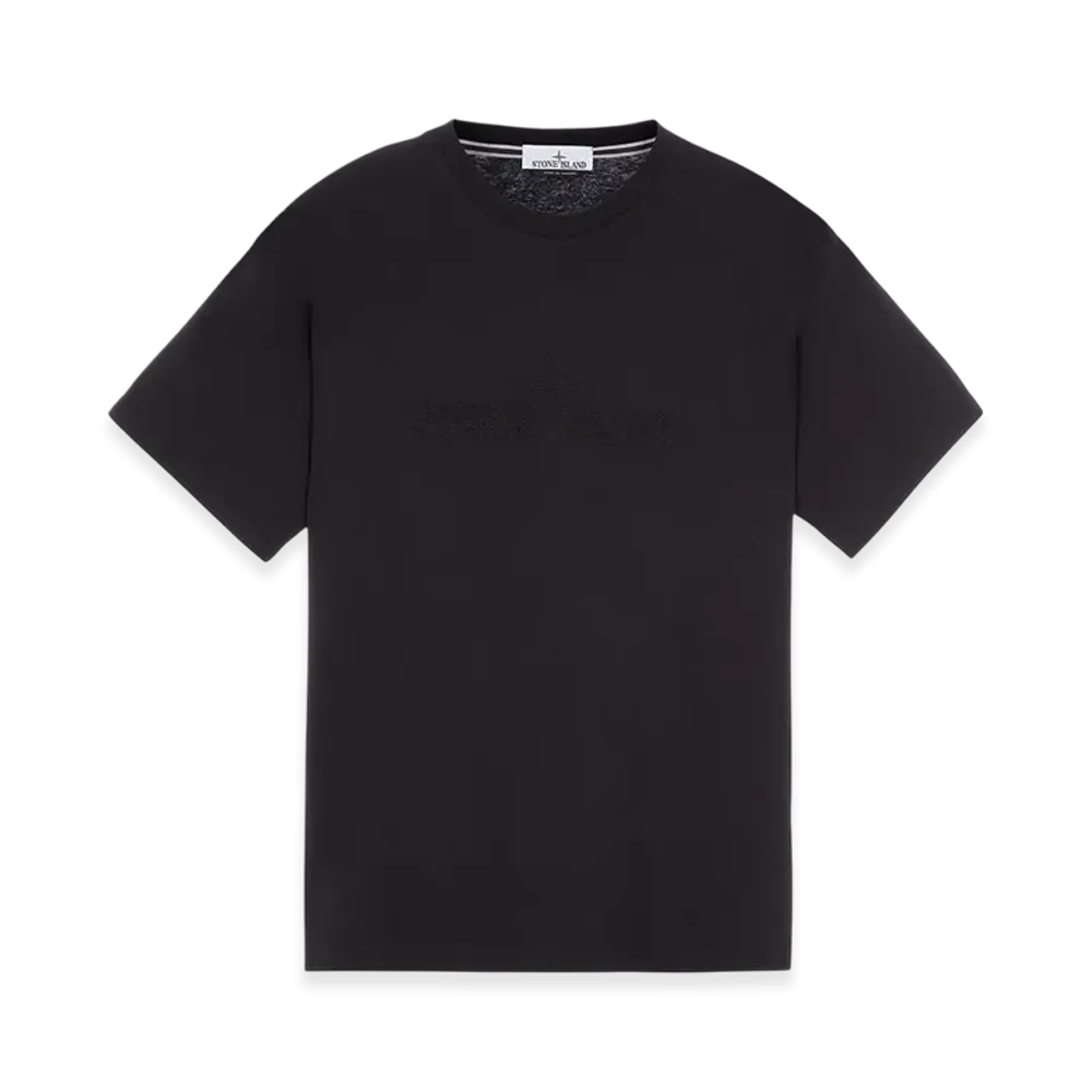 Stone Island 21560 Cotton Jersey Garment Dyed T-Shirt - 22FW "Black"