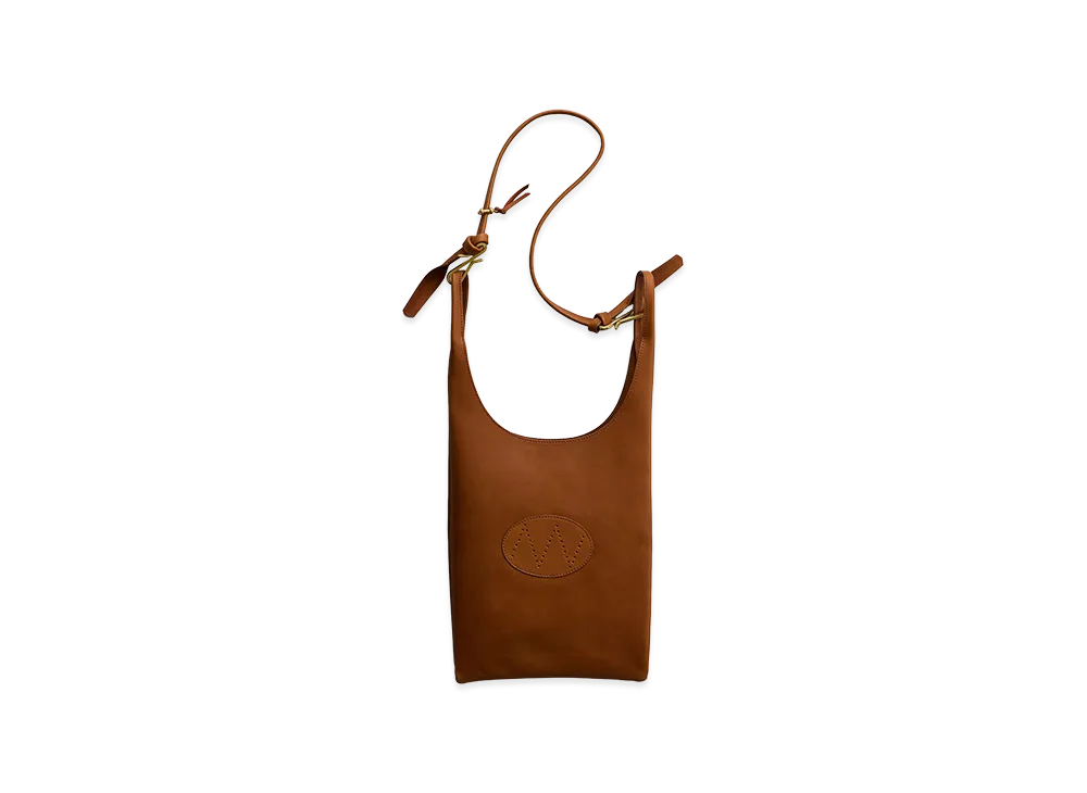 NICENESS N.Lowe Steerhide Shoulder Bag "Cognac"