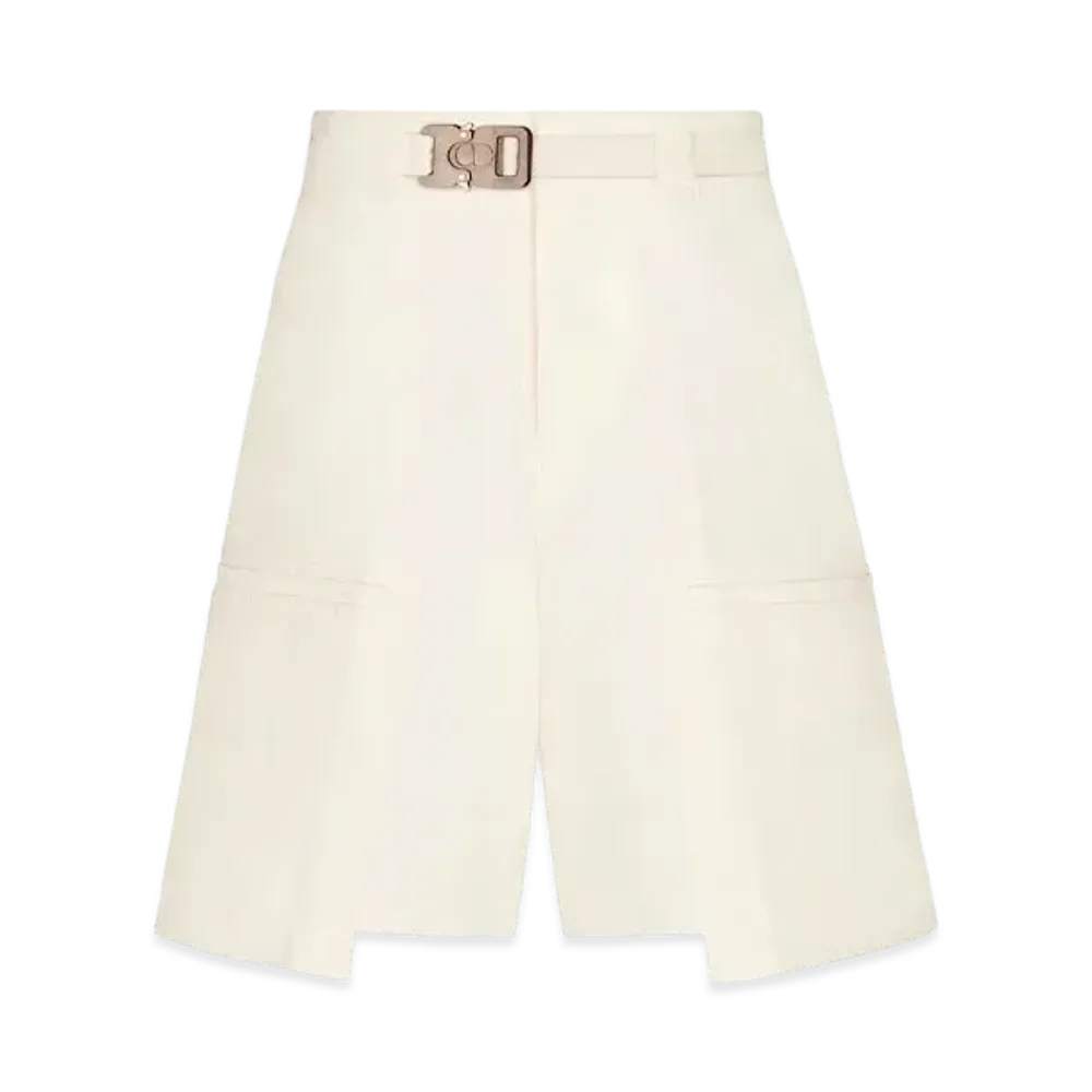 Dior x Cactus Jack Cargo Bermuda Short Pant "White"