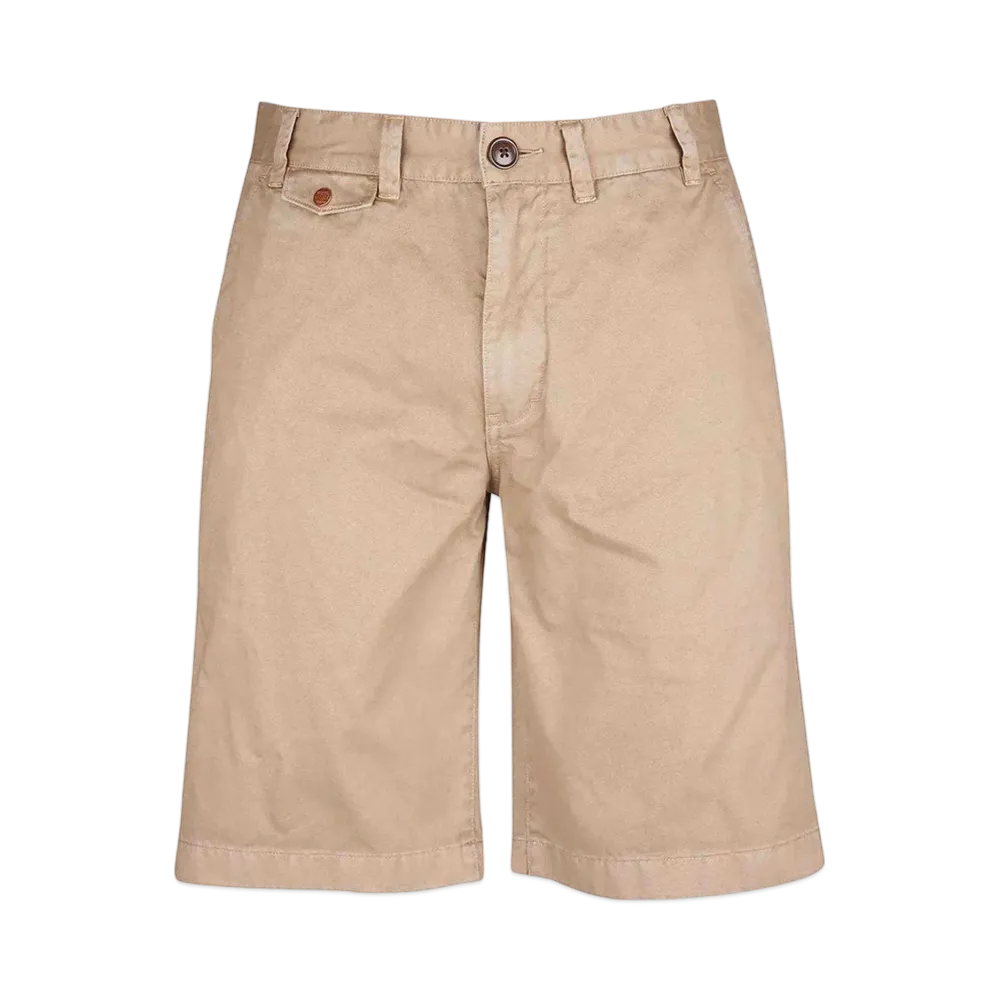 Barbour Neuston Cotton Shorts "L Beige"