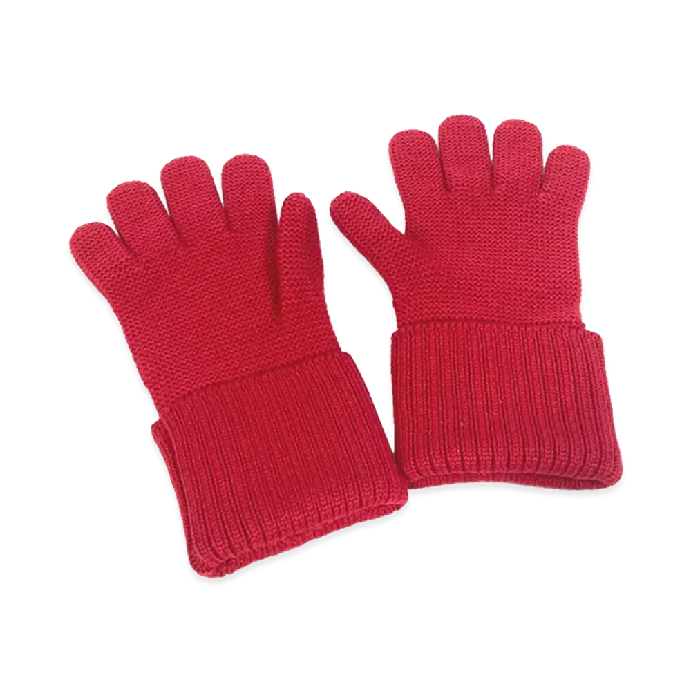 Louis Vuitton Gon LV Collage Gloves "Red"