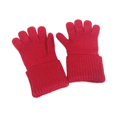 Louis Vuitton Gon LV Collage Gloves "Red"