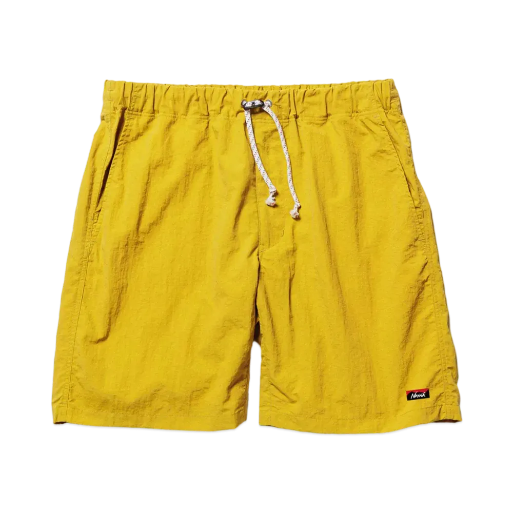 NANGA Nylon Tusser Easy Shorts "Yellow"