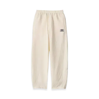 ssstein x UMBRO Linen/Nylon Track Trousers "Ivory"