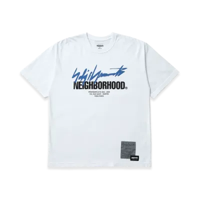 NEIGHBORHOOD x Yohji Yamamoto POUR HOMME Tee SS-2 "White"