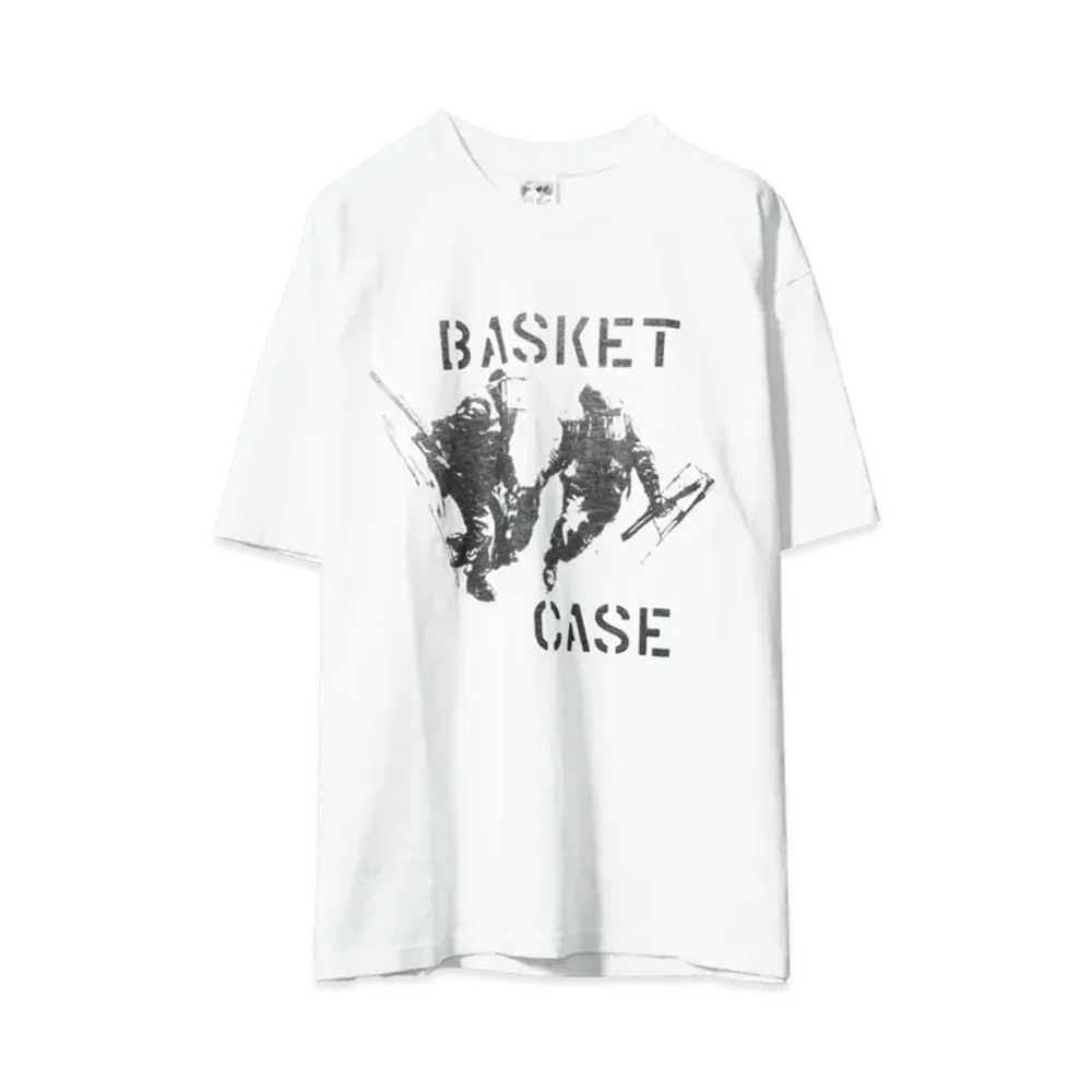 Basketcase CAUSE FOR ALARM, t-shirt "WHITE"