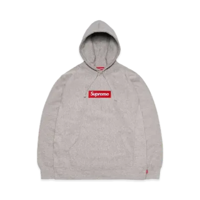Supreme Box Logo Hooded Sweatshirt "Heather Grey" (16FW)
