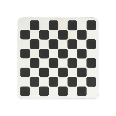 PRADA Checkers Game Kit "Black"