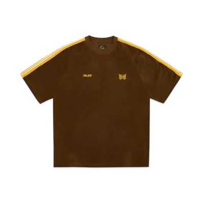 PALACE x NEEDLES T-Shirt "Brown"