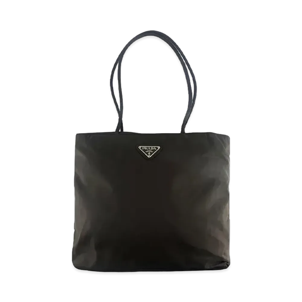 PRADA Nylon Tote Bag "Black"