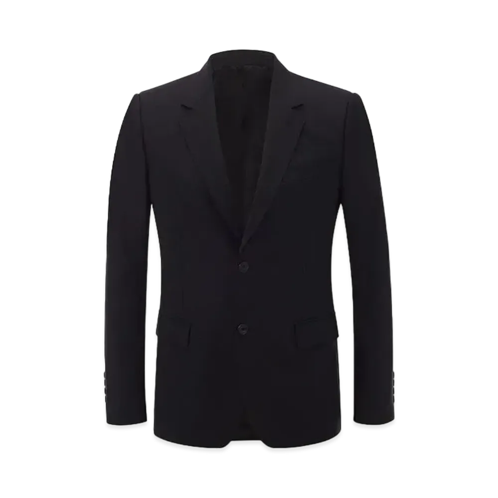Alexander McQUEEN Wool Mohair Jacket "Black"