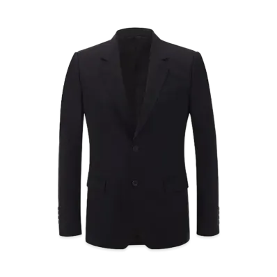 Alexander McQUEEN Wool Mohair Jacket "Black"