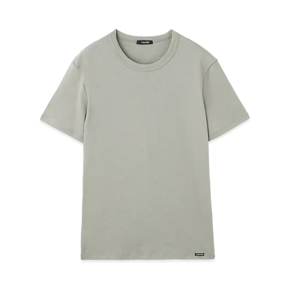 TOM FORD Crewneck Tee "Concrete"