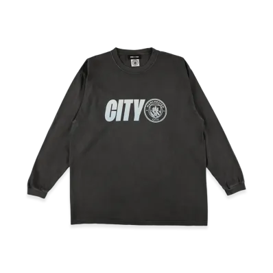 WIND AND SEA Man City LS Tee "Black"