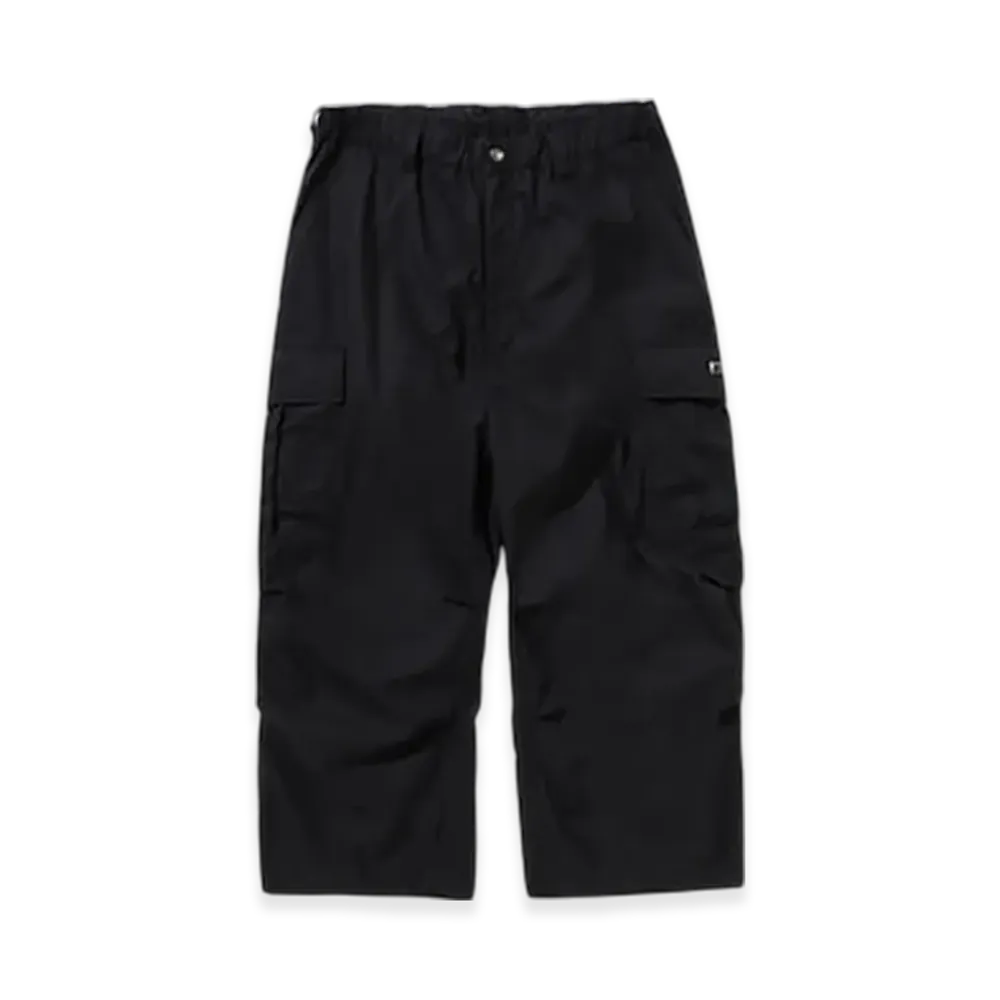 A BATHING APE Ripstop Loose Fit Cargo Pants "Black"