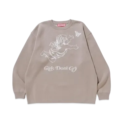 Girls Don't Cry Angel Knit "Beige" / VERDY