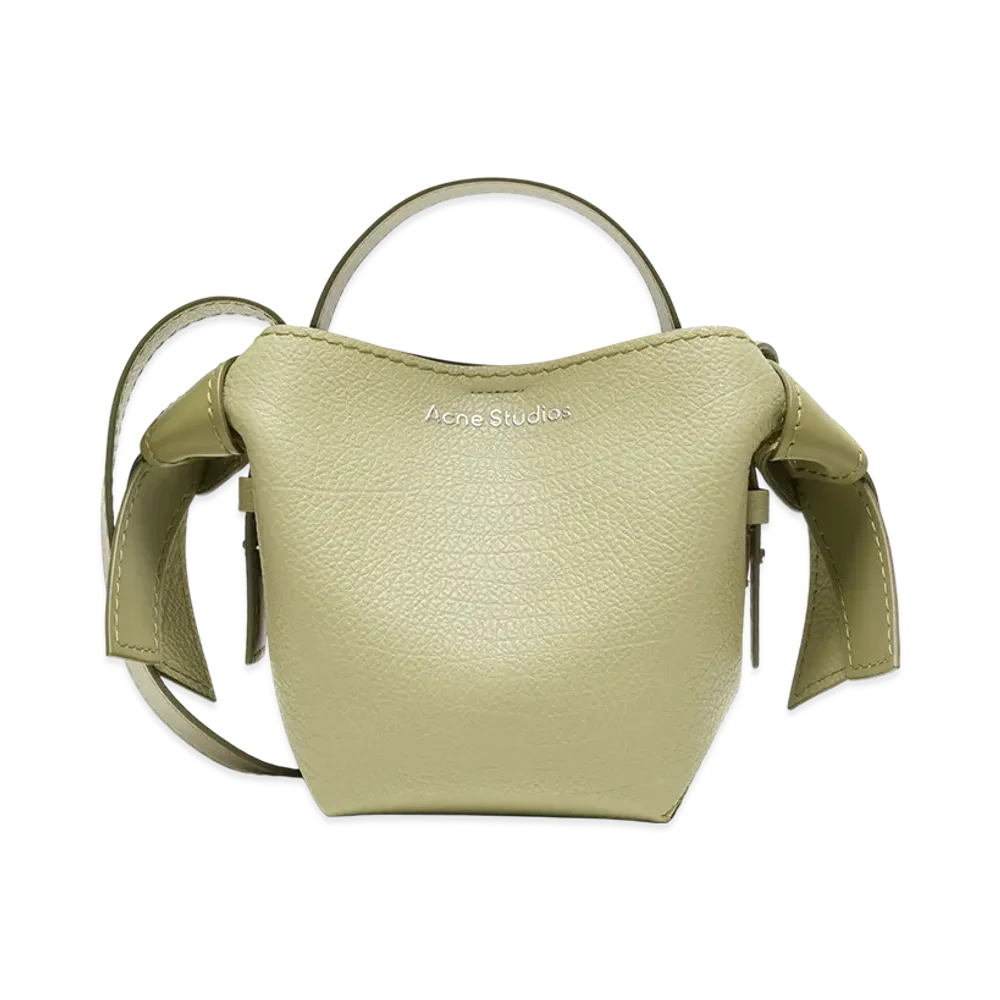 Acne Studios Musubi Mini Shoulder Bag "Sage Green/Herb Green"