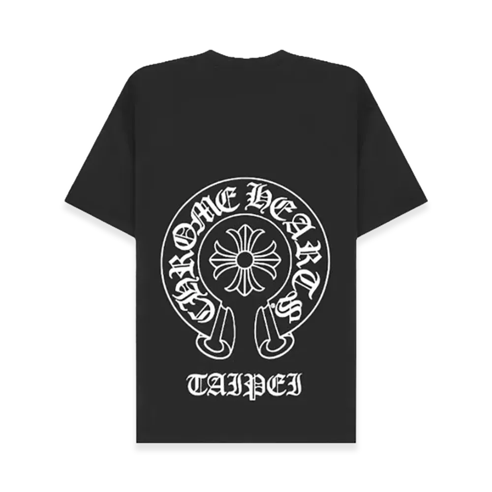 Chrome Hearts Taipei Exclusive Horseshoe S/S T-Shirt "Black"