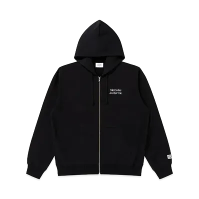 Mercedes Anchor Inc. Zip Up Hoodie "Black"