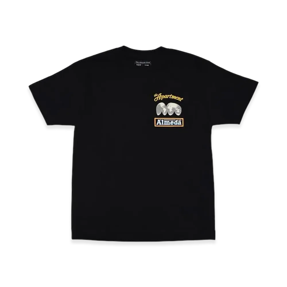 STABRIDGE The Almeda Club x The Apartment Hemisphere T-Shirt "Black"