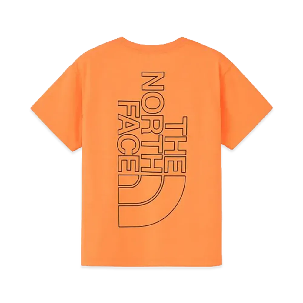 The North Face Short Sleeve Big Root Tee Kids "Orange Pop"