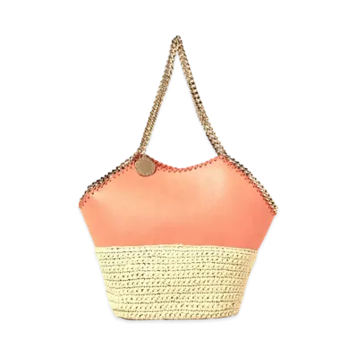 STELLA McCARTNEY Farabella Lafia Medium Tote "Bright Orange"