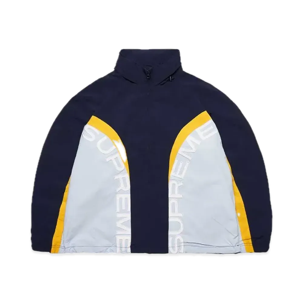 Supreme Curve Track Jacket "Navy"