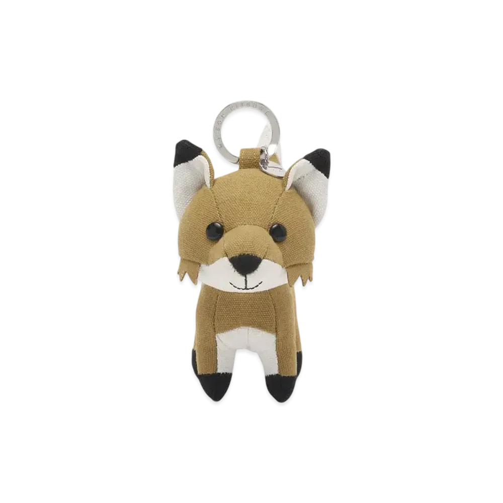 Maison Kitsune Fox Bag Charm "Chesnut"