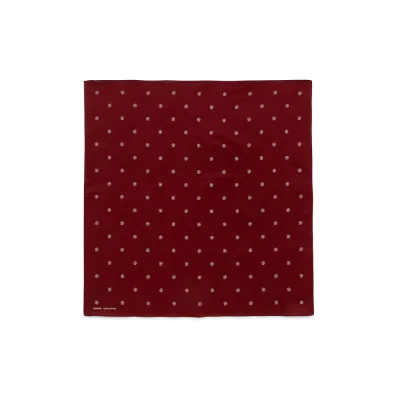 WTAPS Bandaria / Bandana / Cotton "Burgundy"