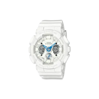 Casio G-Shock GMA-S120 Compact Size Analog-Digi M Watch "White/Comb"
