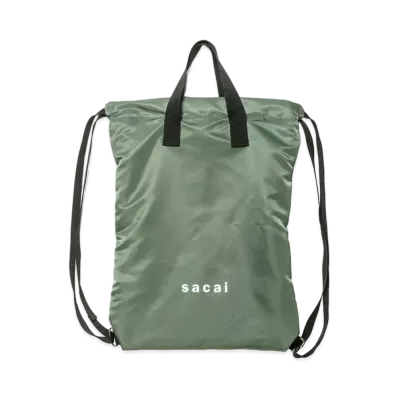 sacai Reversible Tote "Green"