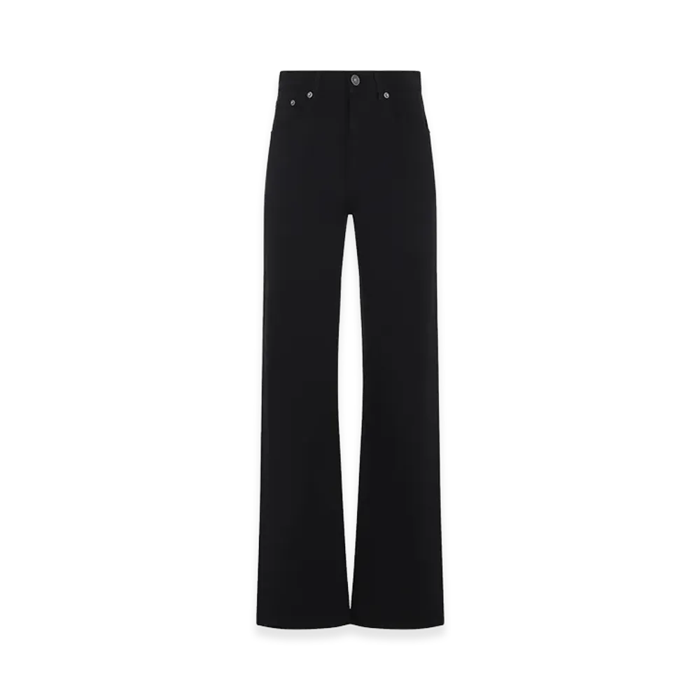 PHOEBE PHILO Tapered Leg Jeans "Black"