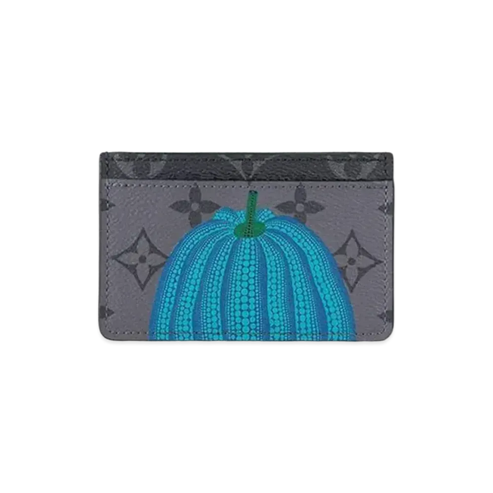 Louis Vuitton x Yayoi Kusama Porte Carte Simple Monogram Eclipse Reverse Pumpkin