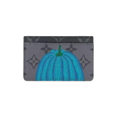 Louis Vuitton x Yayoi Kusama Porte Carte Simple Monogram Eclipse Reverse Pumpkin